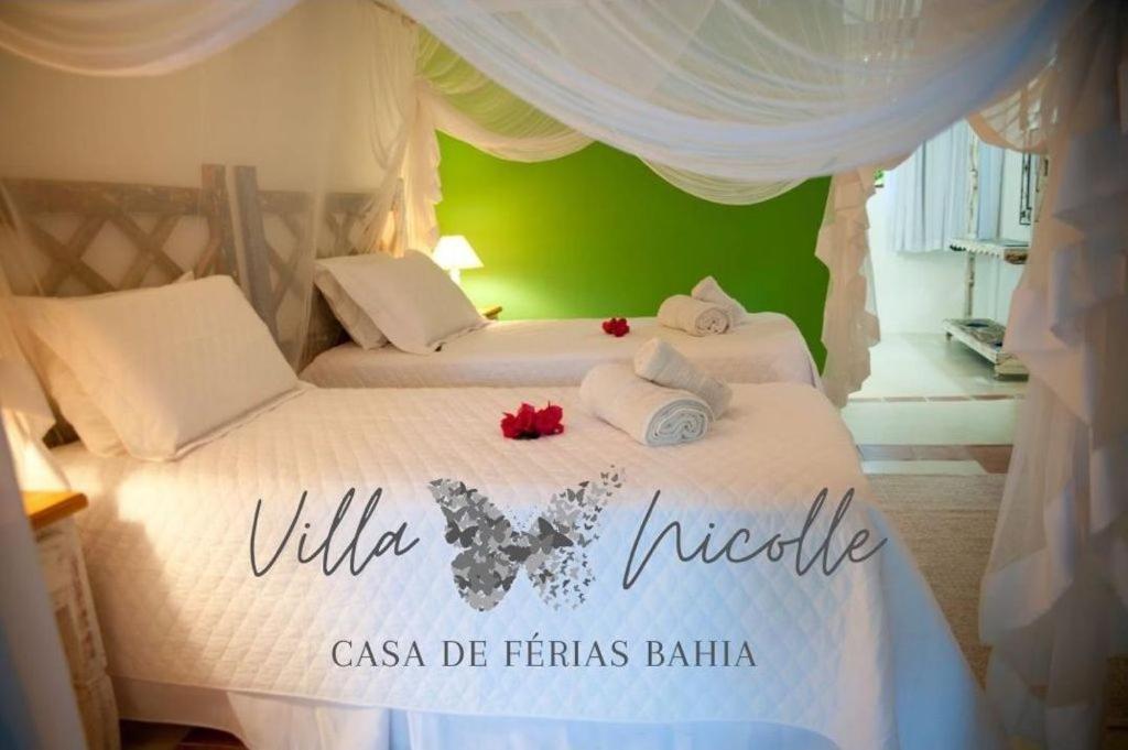 Villa Nicolle - Bahia - Praia Do Espelho Exterior photo