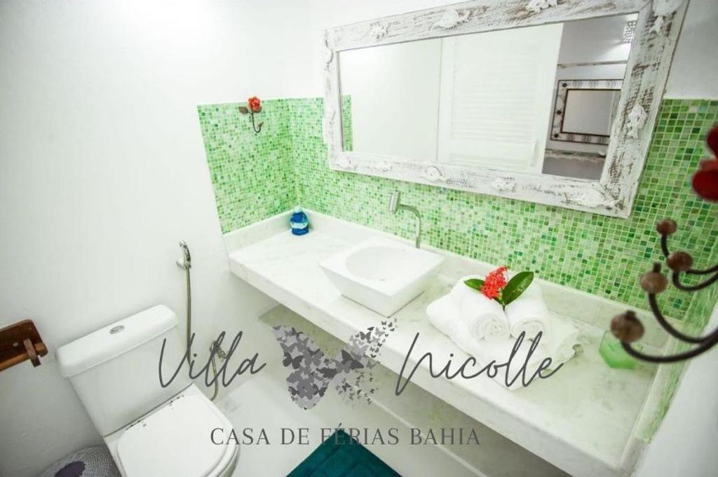 Villa Nicolle - Bahia - Praia Do Espelho Exterior photo